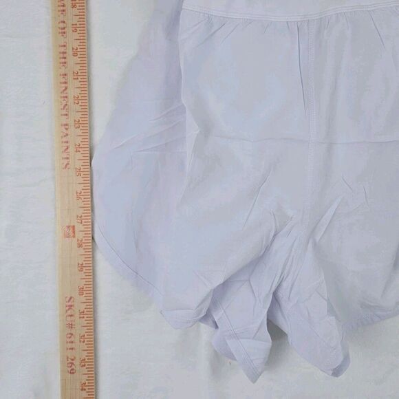 Laslulu Romper Women Large White Square Neck Cross Back Strap Sleeveless - Picture 5 of 8